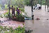 Water enters houses and car washed away as heavy rains hit parts of Dakshina Kannada and Udupi districts